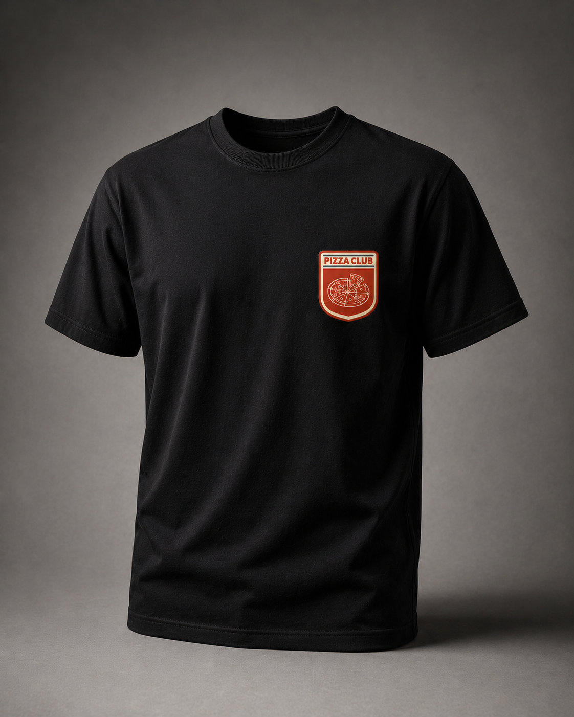 The Original Pizza Club Black Tee